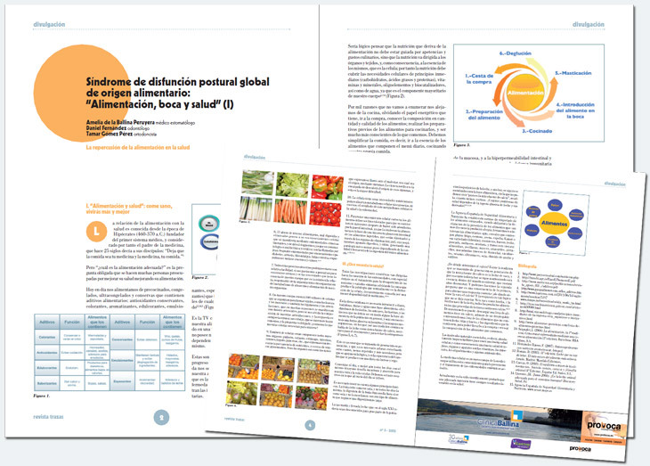 Síndrome de disfunción postural global
de origen alimentario: “Alimentación, boca y salud” (I)