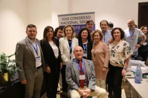 Miembros de SEKMO con la Dra. Marisa Tejedor (Advisory Member of UNESCO)
